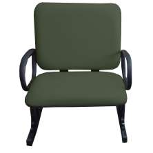 Cadeira de Escritório Linha Genova Suporta até 250kg Verde