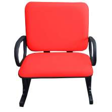 Cadeira de Escritório Linha Padova Suporta até 250kg Vermelho