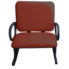 Cadeira de Escritório Linha Plus Size Suporta até 250kg Vermelho