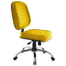 Cadeira para Escritório Diretor Gomada Linha Blenda Amarelo