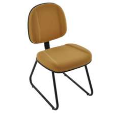Poltrona Gerente com Base Fixa TrapÃ©zio Linha Classic