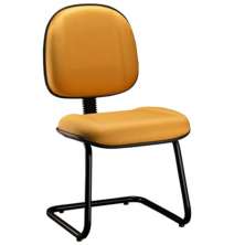 Poltrona Gerente com Base Fixa em S Linha Classic