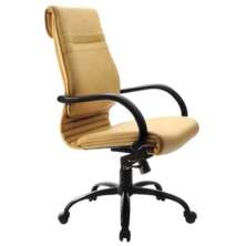Poltrona Presidente Luxuosa com BraÃ§os Fixo Linha Chief