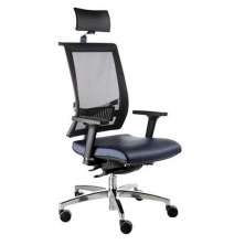 Poltrona Presidente com encosto Tela Mesh Linha Net Design