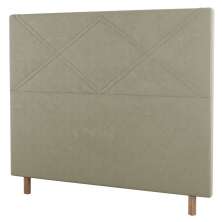Cabeceira Cama Box Casal Cairo 140cm Linho Bege - Desk Design