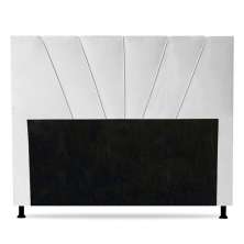 Cabeceira Cama Box Casal Dallas 140cm Corano Branco - Desk Design