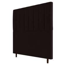 Cabeceira Cama Box Casal Itália 140cm Corano Marrom - Desk Design