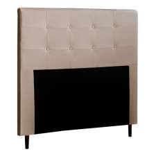 Cabeceira Cama Box Casal King Luna 193cm Corano Bege - Desk Design