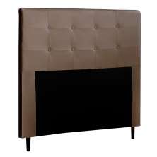 Cabeceira Cama Box Casal King Luna 193cm Corano Marrom - Desk Design