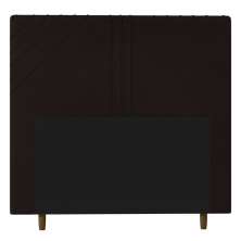 Cabeceira Cama Box Casal Lisboa 140cm Corano Marrom - Desk Design