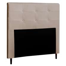 Cabeceira Cama Box Casal Luna 140cm Corano Bege - Desk Design
