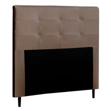 Cabeceira Cama Box Casal Luna 140cm Corano Marrom - Desk Design