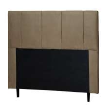 Cabeceira Cama Box Casal Queen Donna 160cm Suede Bege - Desk Design