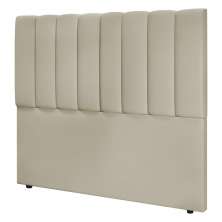 Cabeceira Cama Box Casal Queen Size Kharla 160cm Veludo Bege - Desk Design