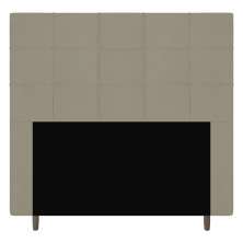 Cabeceira Cama Box Casal Queen Size Leiria 160cm Corano Bege - Desk Design