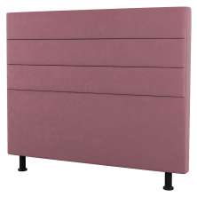 Cabeceira Cama Box Casal Queen Size Malik 160cm Suede Rosé - Desk Design