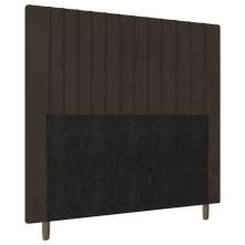 Cabeceira Cama Box Casal Queen Size Nala 160cm Linho Marrom - Desk Design