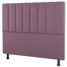 Cabeceira Cama Box Solteiro Cora 90cm Suede Rosé - Desk Design
