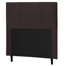 Cabeceira Cama Box Solteiro Donna 90cm Corano Marrom - Desk Design