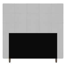 Cabeceira Cama Box Solteiro Leiria 90cm Corano Branco - Desk Design