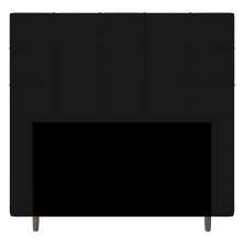 Cabeceira Cama Box Solteiro Leiria 90cm Corano Preto - Desk Design