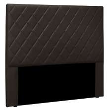 Cabeceira Estofada Cama Box Casal Queen Size Esmeralda 160cm Corano Marrom - Desk Design