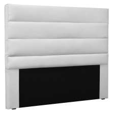 Cabeceira Estofada Cama Box Casal Queen Size La Italian 160cm Corano Branco - Desk Design