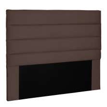 Cabeceira Estofada Cama Box Casal Queen Size La Italian 160cm Suede Café - Desk Design
