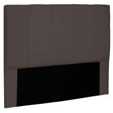 Cabeceira Estofada Cama Box Casal Queen Size Ravenna 160cm Suede Café - Desk Design