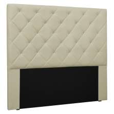 Cabeceira Estofada Cama Box Casal Queen Size Tânia 160cm Corano Bege - Desk Design