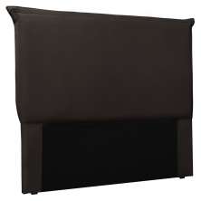 Cabeceira Estofada Cama Box Casal Queen Size Veneza 160cm Corano Marrom - Desk Design