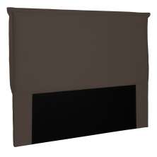 Cabeceira Estofada Cama Box Casal Queen Size Veneza 160cm Suede Café - Desk Design