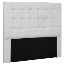 Cabeceira Estofada Cama Box Casal Queen Size Verona 160cm Corano Branco - Desk Design