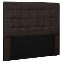 Cabeceira Estofada Cama Box Casal Queen Size Verona 160cm Corano Marrom - Desk Design