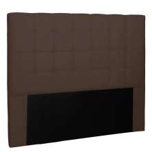 Cabeceira Estofada Cama Box Casal Queen Size Verona 160cm Suede Café - Desk Design