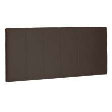 Cabeceira Painel Estofada Cama Box Casal King Ravenna 195cm Suede Caramelo - Desk Design