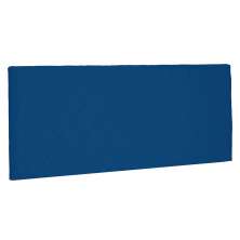 Cabeceira Painel Estofada Cama Box Casal Queen Esmeralda 160cm Suede Azul Marinho - Desk Design