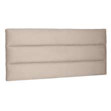 Cabeceira Painel Estofada Cama Box Casal Queen La Italian 160cm Suede Bege - Desk Design