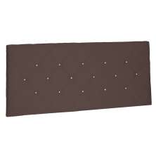Cabeceira Painel Estofada Cama Box Casal Queen Tânia 160cm Suede Café - Desk Design