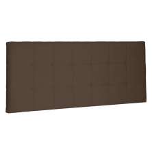 Cabeceira Painel Estofada Cama Box Casal Verona 140cm Suede Caramelo - Desk Design