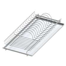 Escorredor de Pratos Louças Aéreo 670mm Fixo Embutir Elevatt