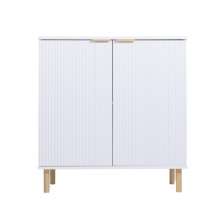 Aparador Buffet Ditália 2 Portas R-632 cor:branco