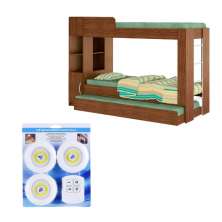 Beliche Ditália Cama Auxiliar com kit luz CM-15 COR:diamond