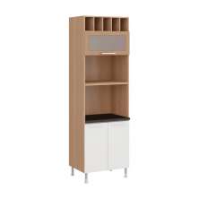 Paneleiro Ditália Aspen 2 fornos 2 pts 1 Pt Vd Cv/Br CD-331