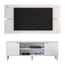 Rack Painel Ditália p/ TV até 60 R-902 R-634 Cor:Branco