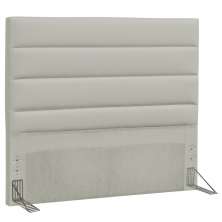 Cabeceira Quarto Casal Greta 145cm Corano Bege - D'Monegatto