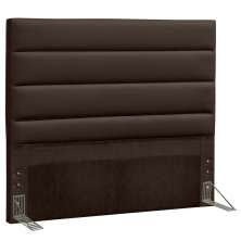 Cabeceira Quarto Casal Greta 145cm Corano Marrom - D'Monegatto