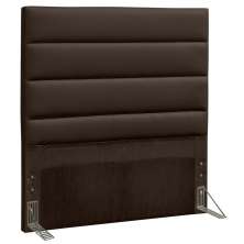 Cabeceira Quarto Solteiro Greta 90cm Corano Marrom - D'Monegatto