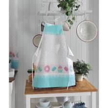 Avental Clean Athenas Estampado Isolde 1 peça Dohler