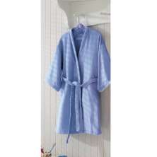 Roupão infantil Velour Liso Dohler - P Azul